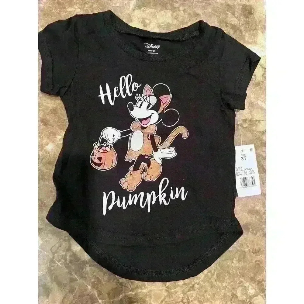 Halloween Minnie Mouse‎ Disney shirt NWT 5T